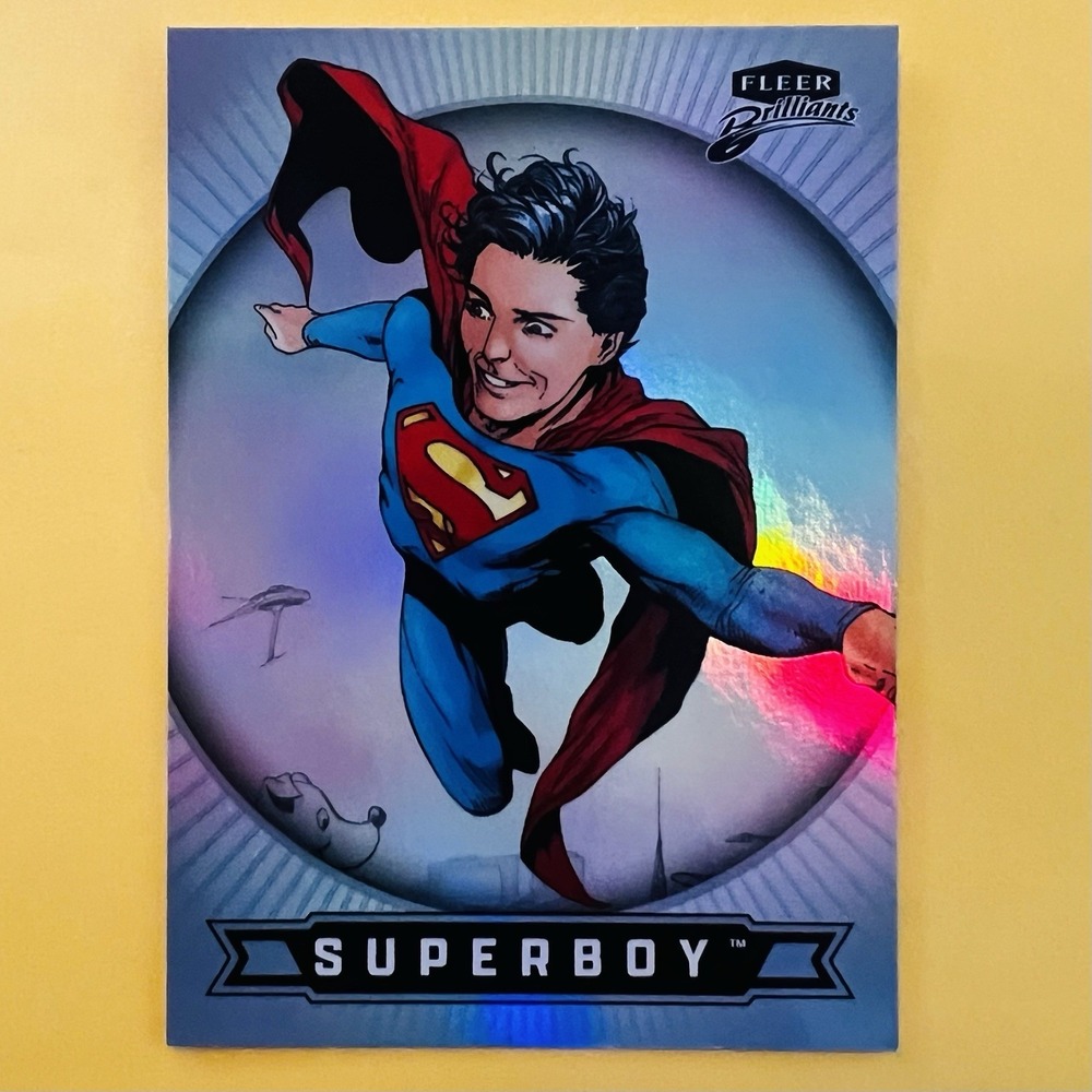 2025 Upper Deck Fleer Brilliants Superman Superboy #46‎ Base DC